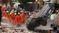 Dozens Feared Trapped After Delhi Hostel Collapse